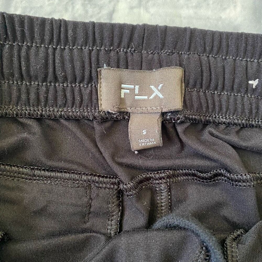 FLX men S golf/activewear pullon joggers w/elastic waist black - Picture 7 of 13